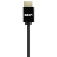 Cablu video Avinity HDMI + HDMI 1 m/ Black