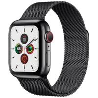 Умные часы Apple Watch Series 5 1.57"/ MWV72/ Milanese Loop Черный