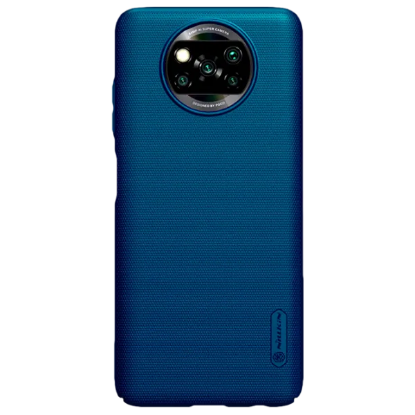 Чехол для смартфона Poco X3/ X3 Pro Nillkin/ Back/ PC/ Peacock Синий photo 1