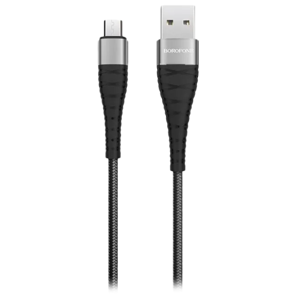 Cablu BX-32 Borofone microUSB + USB 0.2 m/ Black photo 1