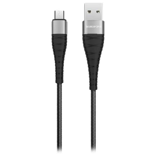 Cablu BX-32 Borofone microUSB + USB 0.2 m/ Black photo 1