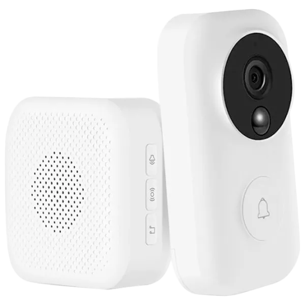 Sonerie inteligentă Xiaomi Dling Smart Video Doorbell White photo 1 Sonerie inteligentă Xiaomi Dling Smart Video Doorbell White photo 1