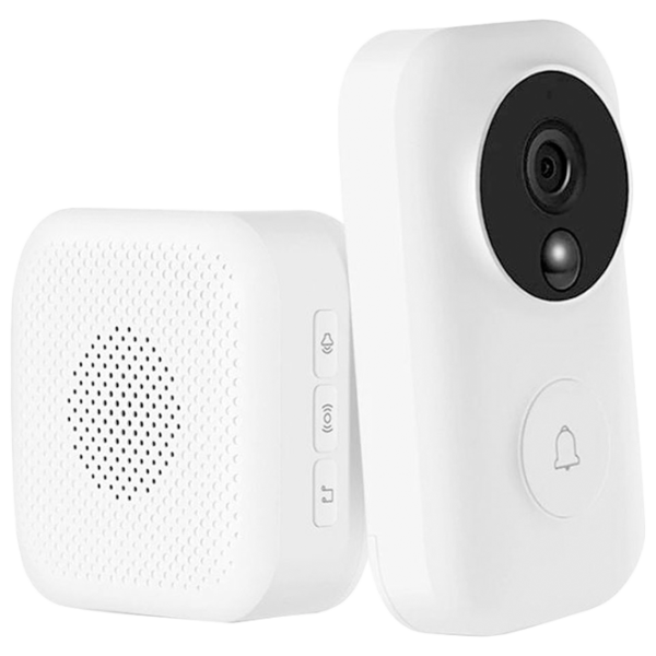 Sonerie inteligentă Xiaomi Dling Smart Video Doorbell White photo 1 Sonerie inteligentă Xiaomi Dling Smart Video Doorbell White photo 1