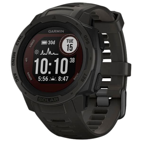 Умные часы Garmin Instinct Solar 0.9"/ 010-02626-00/ Графитовый photo 1