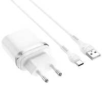 Încărcător de rețea Rival USB QC3.0 (MicroUSB) White
