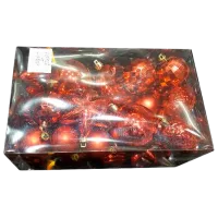 Игрушки для ёлки Christmas 20191 Красный