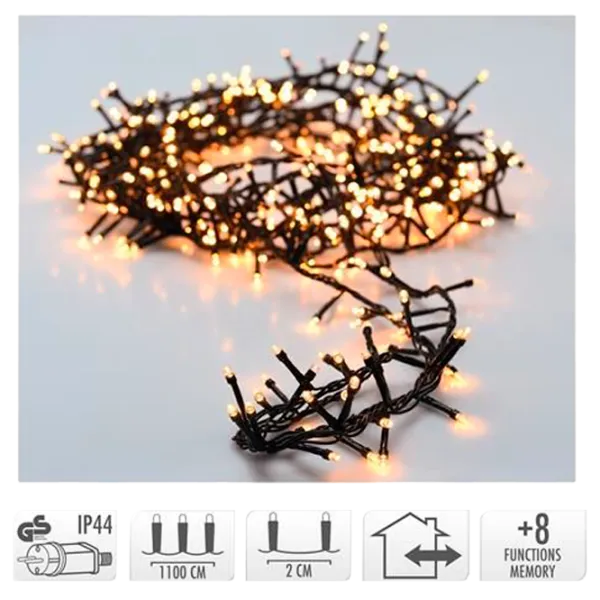 Luminițe decorative Christmas 43461 Fir/ Alb cald photo 1 Luminițe decorative Christmas 43461 Fir/ Alb cald photo 1