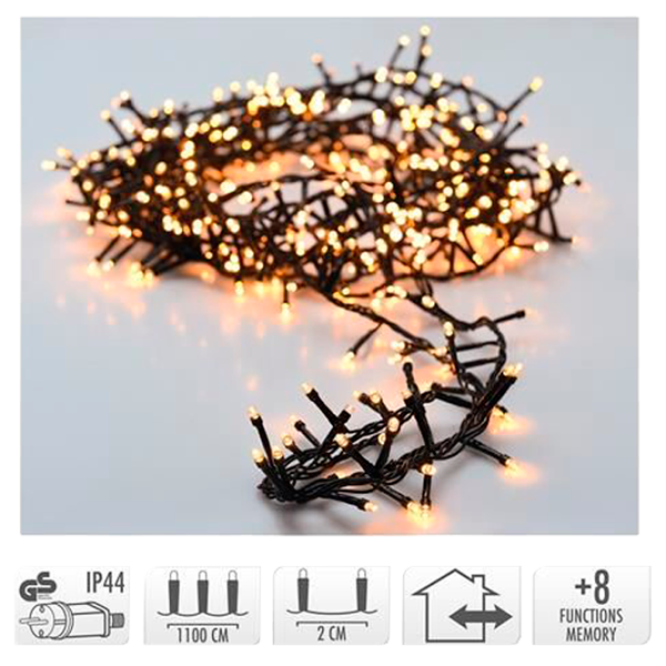 Luminițe decorative Christmas 43461 Fir/ Alb cald photo 1 Luminițe decorative Christmas 43461 Fir/ Alb cald photo 1
