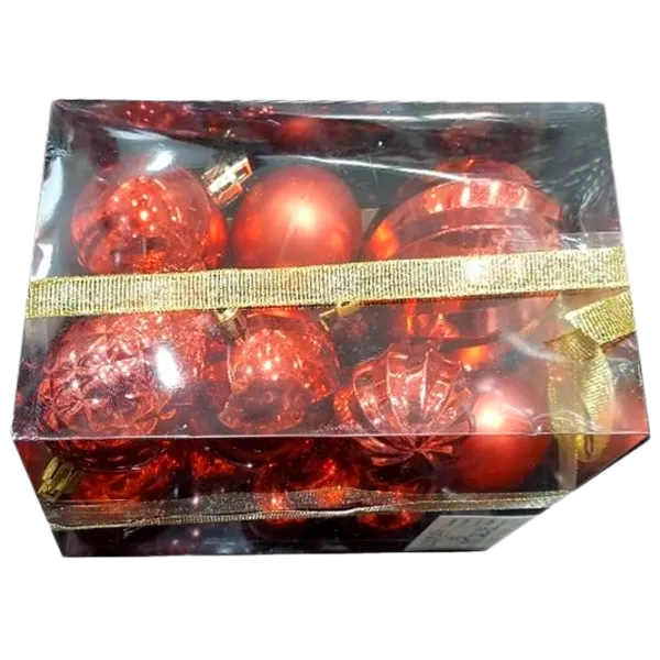 Игрушки для ёлки Christmas 20192 Красный photo 1
