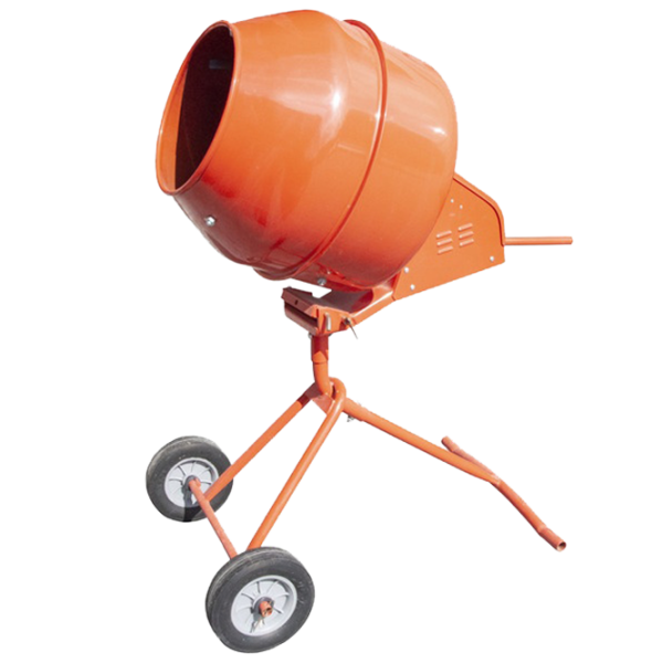 Бетономешалка с редуктором Hammer 225 л 750 Вт/ V/ Оранжевый photo 1