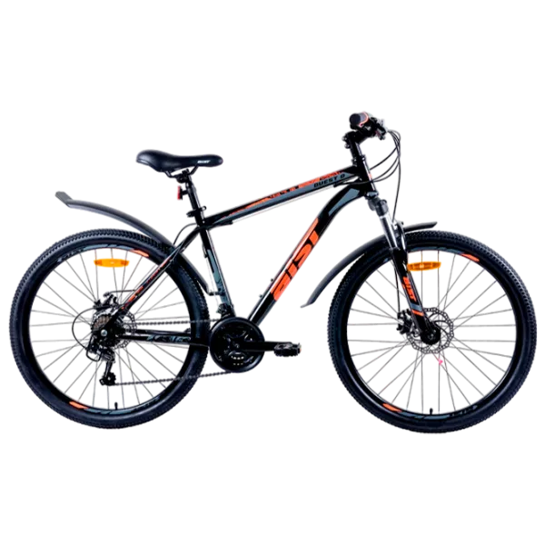 Велосипед Aist Quest 26" 26" Сталь/ Черный Оранжевый photo 1