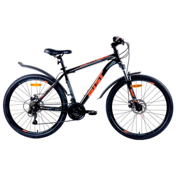 Велосипед Aist Quest 26" 26" Сталь/ Черный Оранжевый photo 1