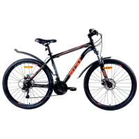 Bicicletă Aist Quest 26" 26" Oțel/ Black Orange