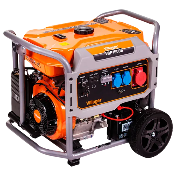 Generator de curent Villager VGP 7900 S 230/ 400 V Benzină/ 7.5 kW photo 1 Generator de curent Villager VGP 7900 S 230/ 400 V Benzină/ 7.5 kW photo 1