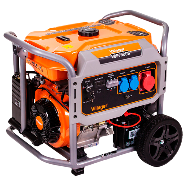 Generator de curent Villager VGP 7900 S 230/ 400 V Benzină/ 7.5 kW photo 1 Generator de curent Villager VGP 7900 S 230/ 400 V Benzină/ 7.5 kW photo 1