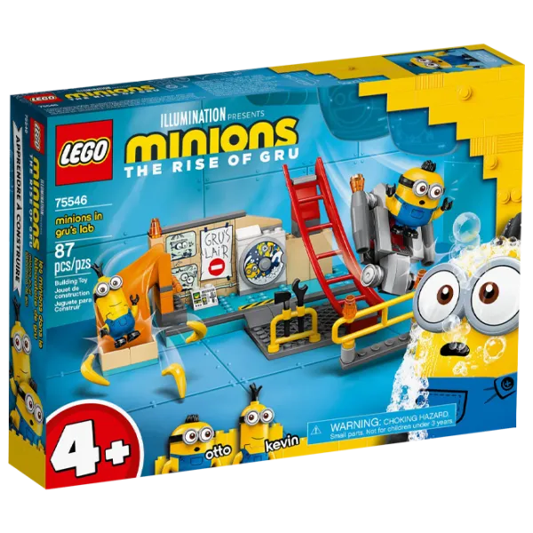 Конструктор LEGO Minions Лаборатория/ Желтый photo 1