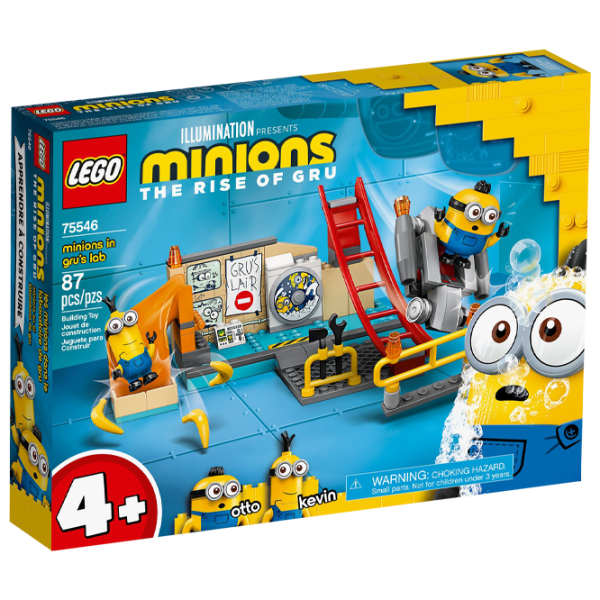 Конструктор LEGO Minions Лаборатория/ Желтый photo 1