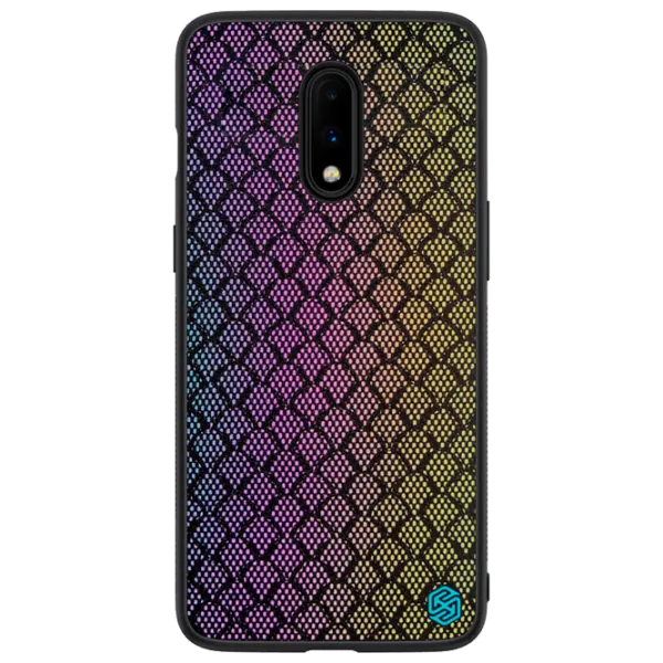 Husă pentru smartphone OnePlus 7 Nillkin/ Back/ TPU/ PC/ Rainbow photo 1