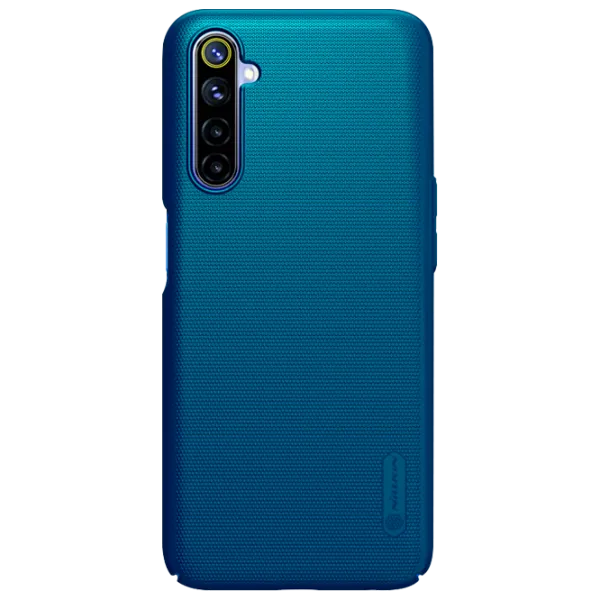 Husă pentru smartphone Realme 6 Nillkin/ Back/ PC/ Peacock Blue photo 1