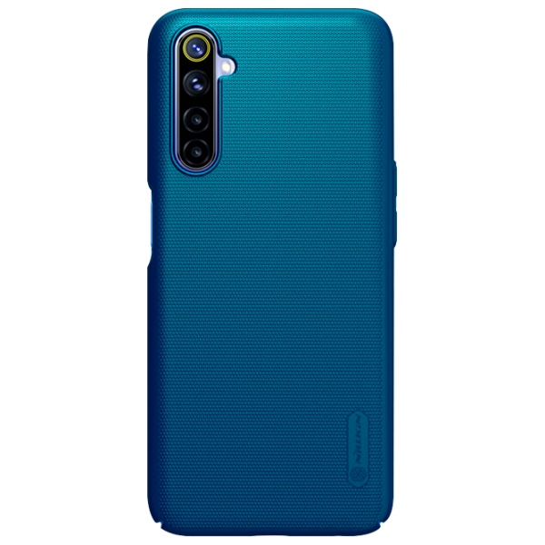 Husă pentru smartphone Realme 6 Nillkin/ Back/ PC/ Peacock Blue photo 1