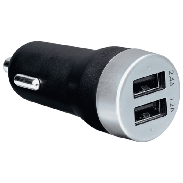 Încărcător auto Artwizz CarPlug 2.4 A/ Black photo 1
