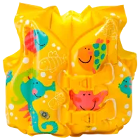 Надувной жилет Intex 59661 Винил/ Желтый