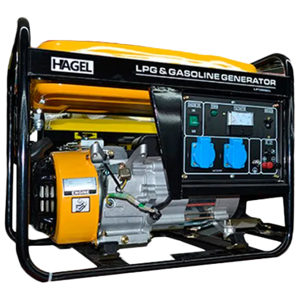 Генератор Hagel 6500CL 220 - 380 В Бензин/ 5 кВт photo 1