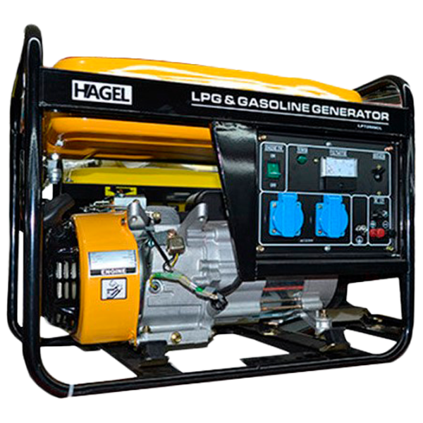Генератор Hagel 6500CL 220 - 380 В Бензин/ 5 кВт photo 1
