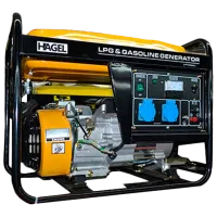 Генератор Hagel 6500CL 220 - 380 В Бензин/ 5 кВт