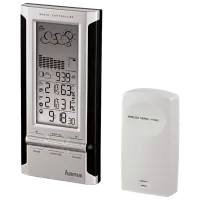 Метеостанция Hama EWS-380 Black Silver
