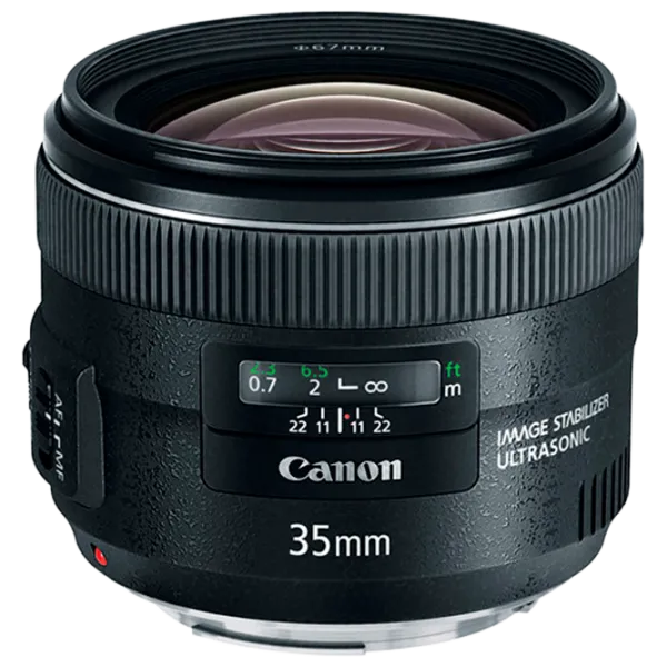 Obiectiv Canon EF 35 mm f/ 2.0 IS USM Black photo 1