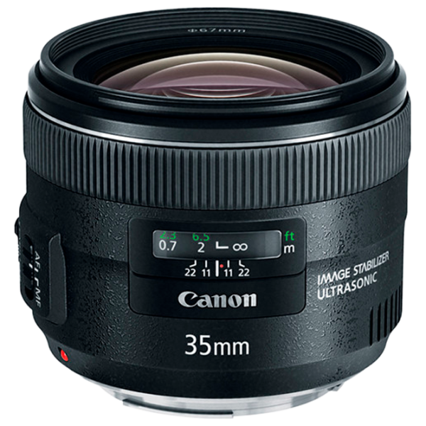 Obiectiv Canon EF 35 mm f/ 2.0 IS USM Black photo 1