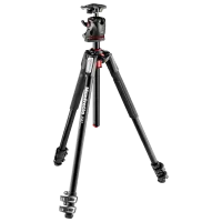 Trepied Manfrotto 190 ALU 3 SEC KIT BALL HEAD Foto, video/ Black