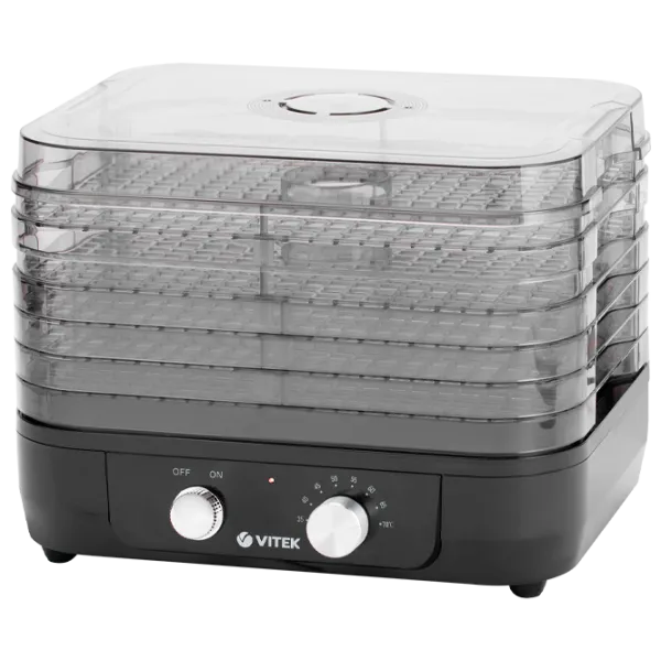 Сушка для овощей и фруктов Vitek VT-5054 250 Вт/ Черный photo 1 Сушка для овощей и фруктов Vitek VT-5054 250 Вт/ Черный photo 1