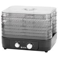 Сушка для овощей и фруктов Vitek VT-5054 250 Вт/ Черный