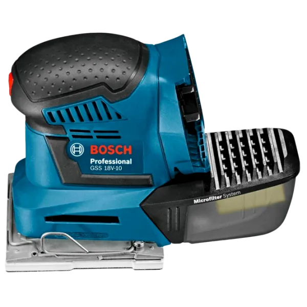 Шлифовальная машина Bosch GSS 18V-10 Вибрационная/ Синий photo 1