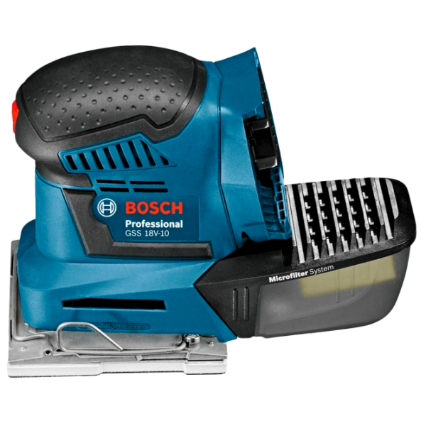 Шлифовальная машина Bosch GSS 18V-10 Вибрационная/ Синий photo 1