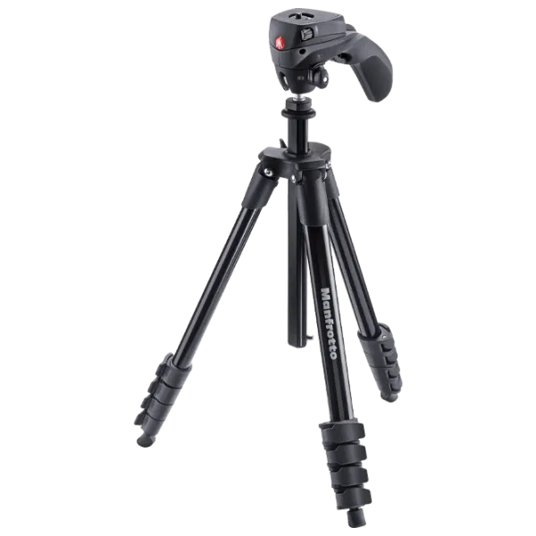 Trepied Manfrotto Compact Action Foto, video/ Black photo 1
