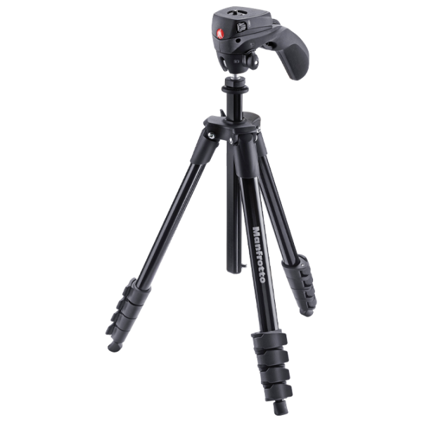 Trepied Manfrotto Compact Action Foto, video/ Black photo 1