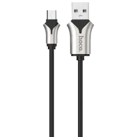 Кабель для телефона U67 Hoco USB Type-A + microUSB 1.2 м/ Черный