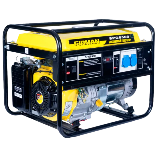 Generator de curent Firman SPG 6500 220 V Benzină/ 5 kW photo 1 Generator de curent Firman SPG 6500 220 V Benzină/ 5 kW photo 1