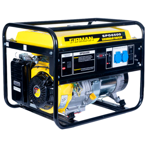 Generator de curent Firman SPG 6500 220 V Benzină/ 5 kW photo 1 Generator de curent Firman SPG 6500 220 V Benzină/ 5 kW photo 1