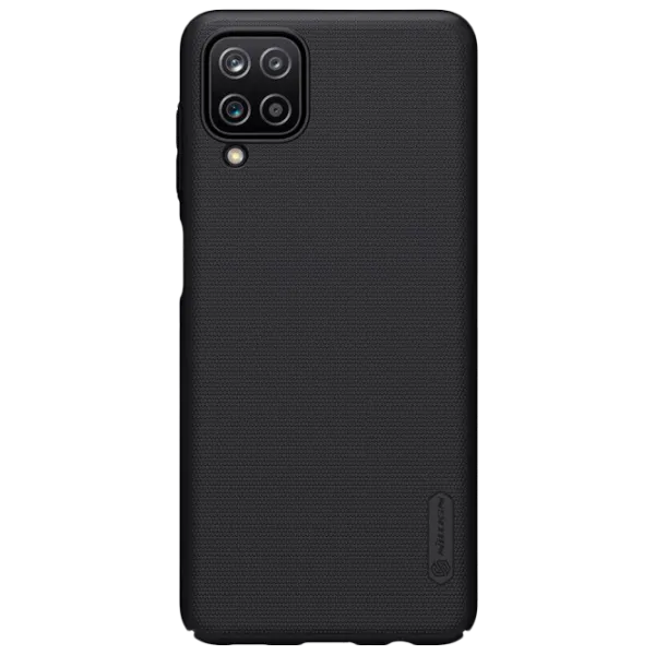 Husă pentru smartphone Samsung Galaxy A12/ Galaxy M12 Nillkin/ Back/ PC/ Black photo 1 Husă pentru smartphone Samsung Galaxy A12/ Galaxy M12 Nillkin/ Back/ PC/ Black photo 1