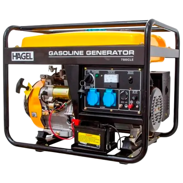 Генератор Hagel 7500CLE-3 220 В Бензин/ 6 кВт photo 1