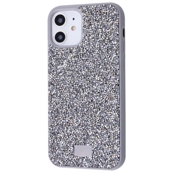 Husă pentru smartphone Apple iPhone 11 Bling World/ Back/ TPU/ Silver Gray photo 1