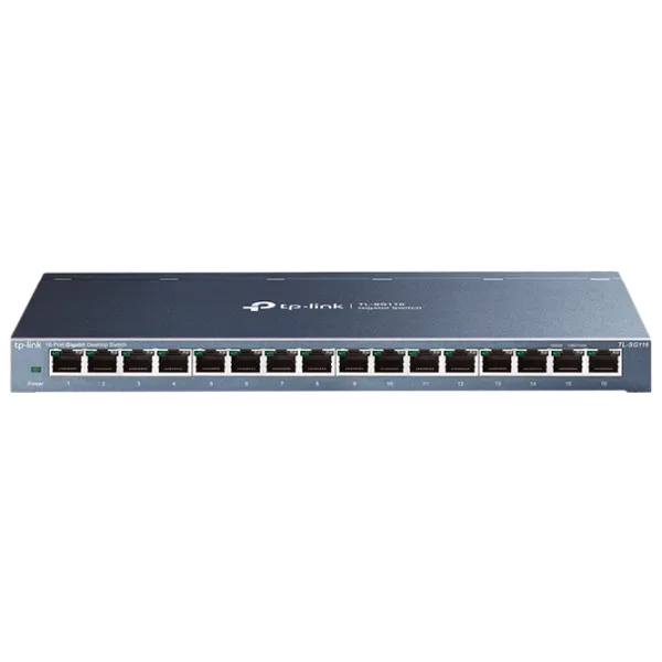 Switch TP-Link TL-SG116 Gray photo 1