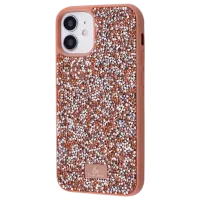Husă pentru smartphone Apple iPhone 11 Bling World/ Back/ TPU/ Gold Pink