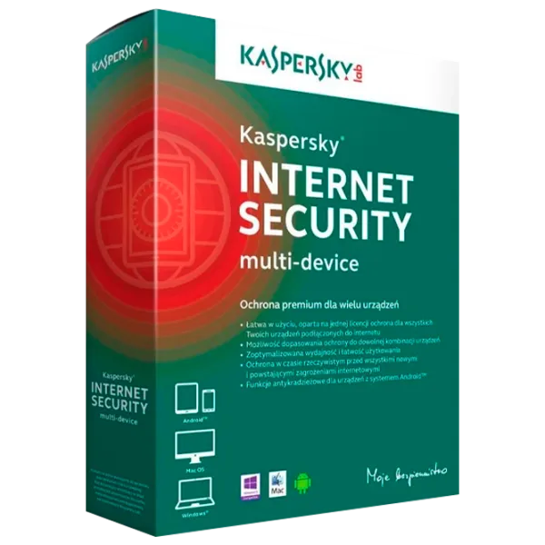 Antivirus KASPERSKY Internet Security (KIS) Base X86/ X64 1 Устройство/ Карточка photo 1