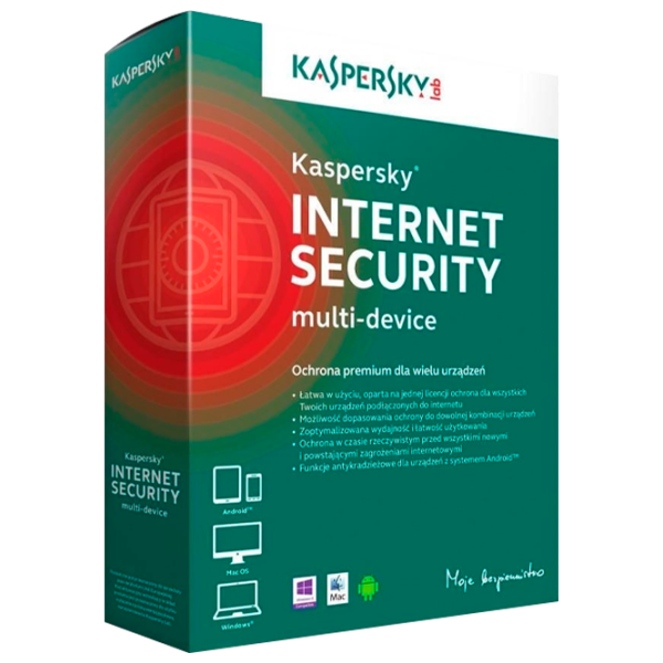 Antivirus KASPERSKY Internet Security (KIS) Base X86/ X64 1 Устройство/ Карточка photo 1