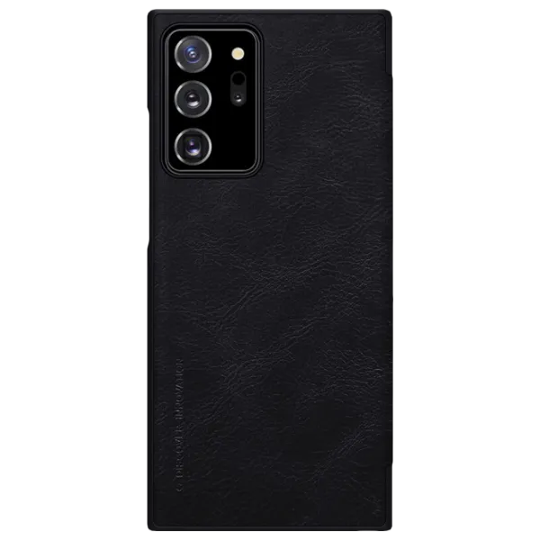 Чехол для смартфона Samsung Galaxy Note 20 Ultra Nillkin/ Flip Cover/ Кожа/ Черный photo 1 Чехол для смартфона Samsung Galaxy Note 20 Ultra Nillkin/ Flip Cover/ Кожа/ Черный photo 1